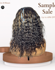 12" Wavy Highlight No. 1 Lace Closure Wig