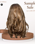 18" Straight Ash Brown HD Lace Frontal Wig