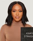 Kinky Straight HD Lace Wigs (Semi-Custom)