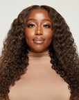 Very Wavy 5X5 HD Lace Closure Wig in 18"