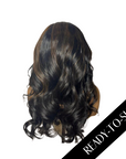 20" Chesnut Brown Highlights HD Lace Frontal Wig