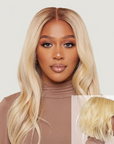 Platinum Blonde HD Lace Wig in 10"