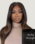 Kinky Straight HD Lace Wigs (Semi-Custom)