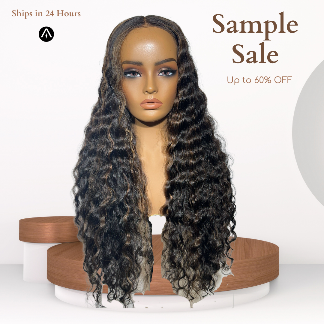 26" Very Wavy Highlight No. 1 Lace Closure Wig