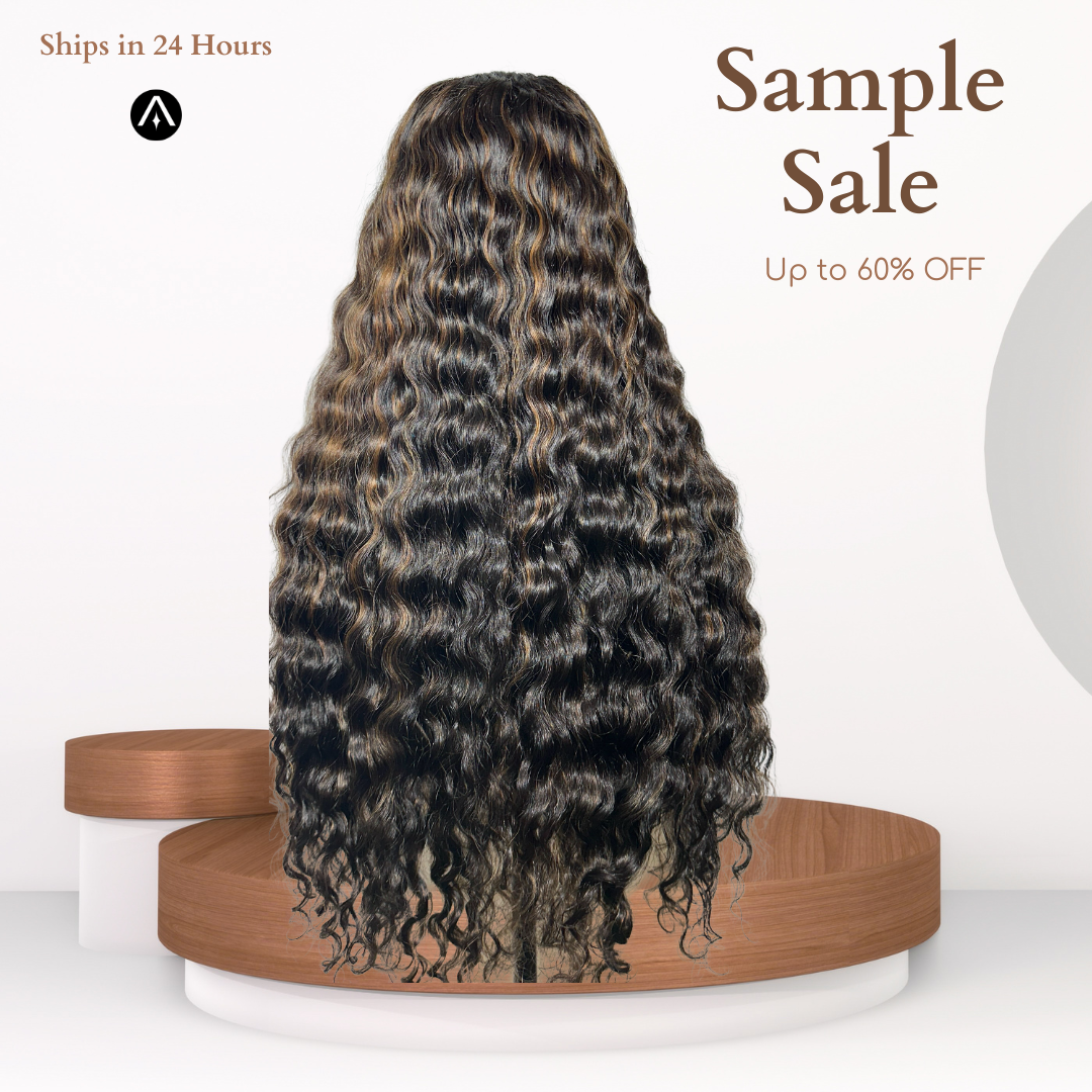 26" Very Wavy Highlight No. 1 Lace Closure Wig