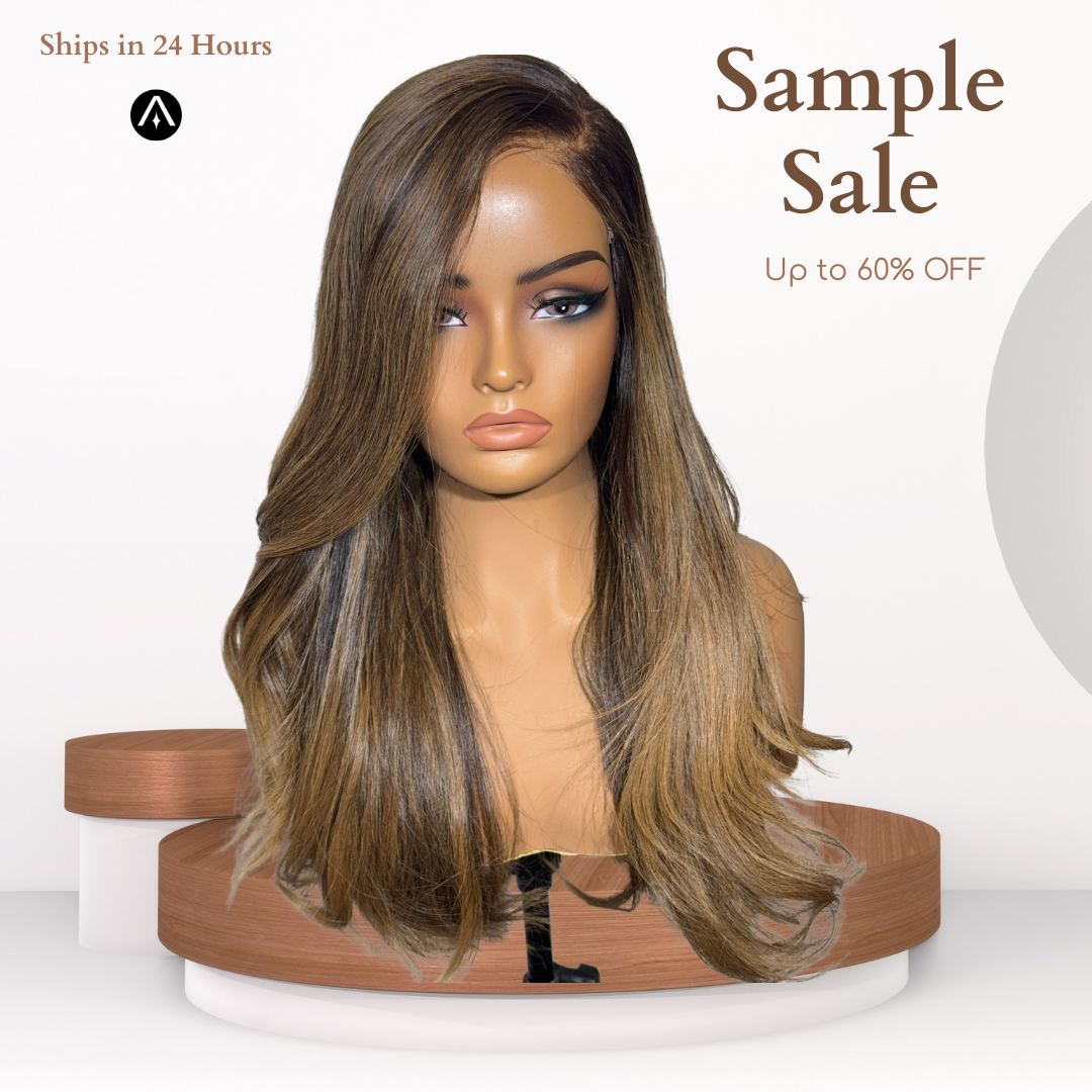 24" Straight No. 15 Lace Closure Wig