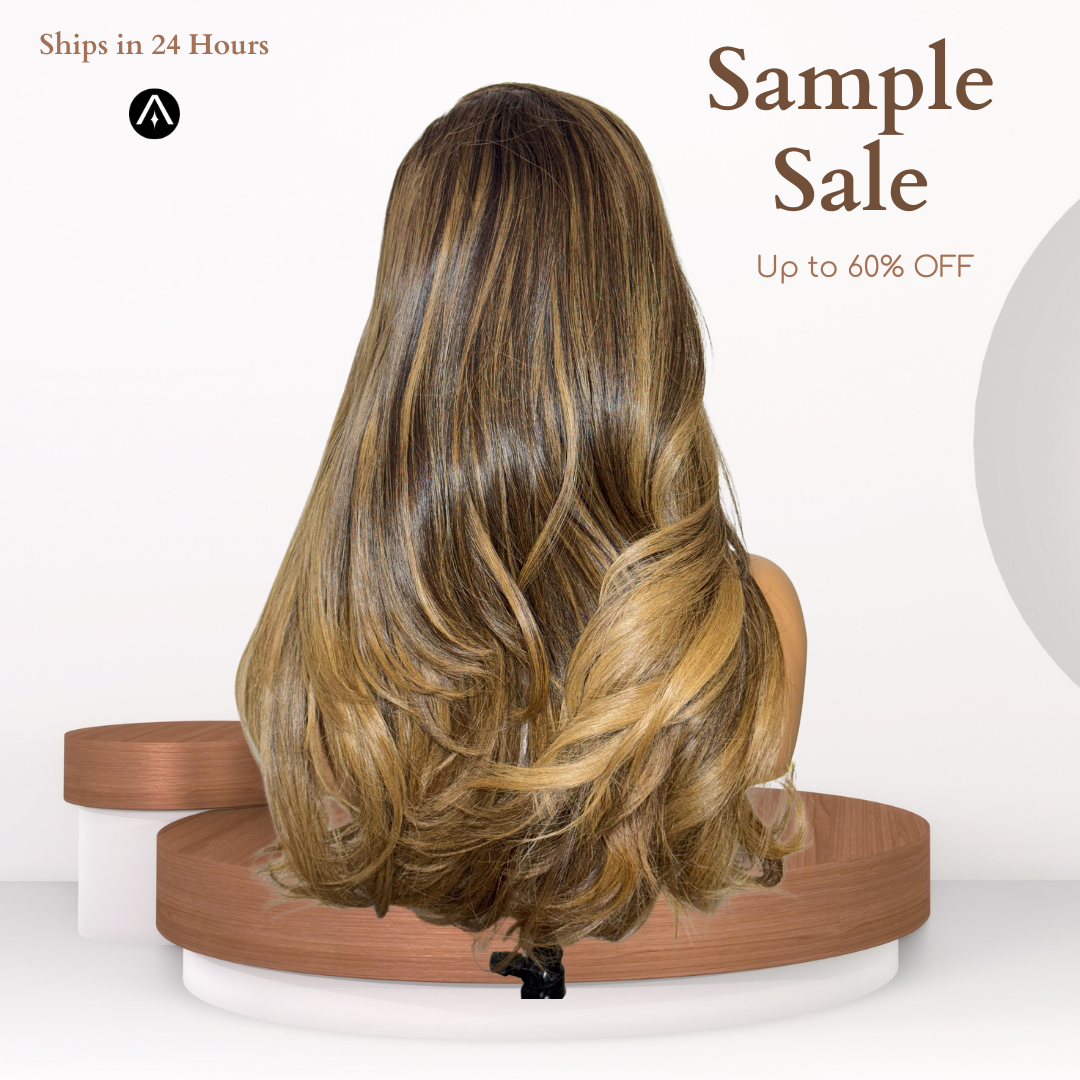 24" Straight No. 15 Lace Closure Wig