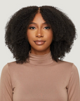 Natural Black Afro Kinky Curly HD Lace Wigs