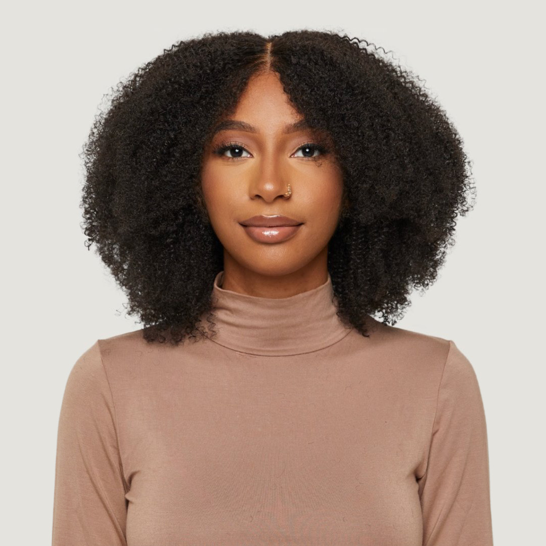 Afro Kinky Curly HD Lace Wigs (Semi-Custom)