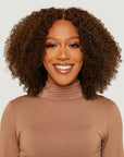 Natural Black Kinky Curly HD Lace Wigs