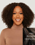 Natural Black Kinky Curly HD Lace Wigs
