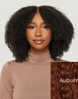 Natural Black Afro Kinky Curly HD Lace Wigs