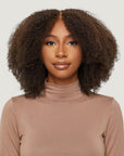 Natural Black Afro Kinky Curly HD Lace Wigs