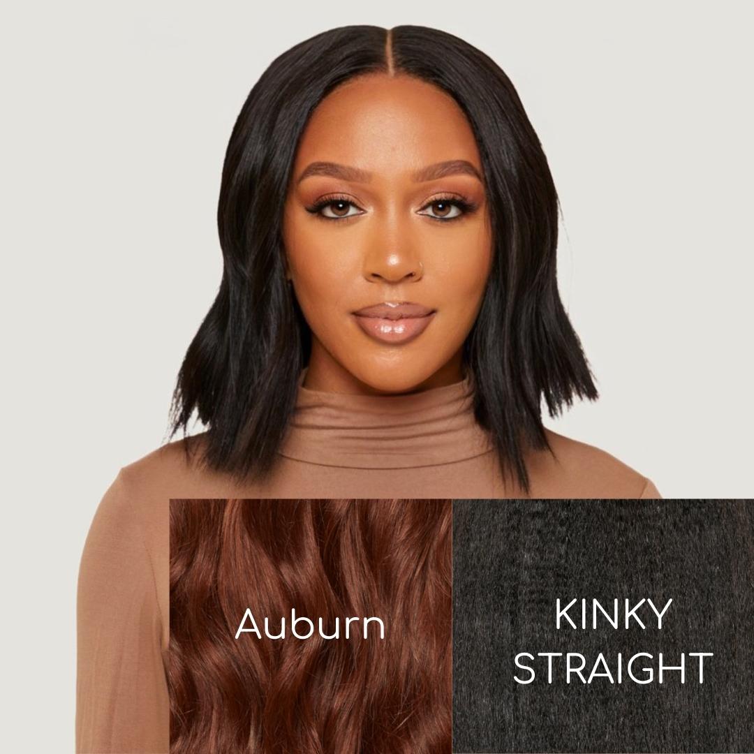 Kinky Straight HD Lace Wigs (Semi-Custom)