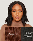 Kinky Straight HD Lace Wigs (Semi-Custom)