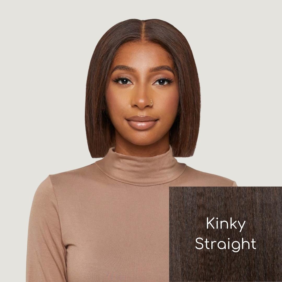 Kinky Straight HD Lace Wigs (Semi-Custom)