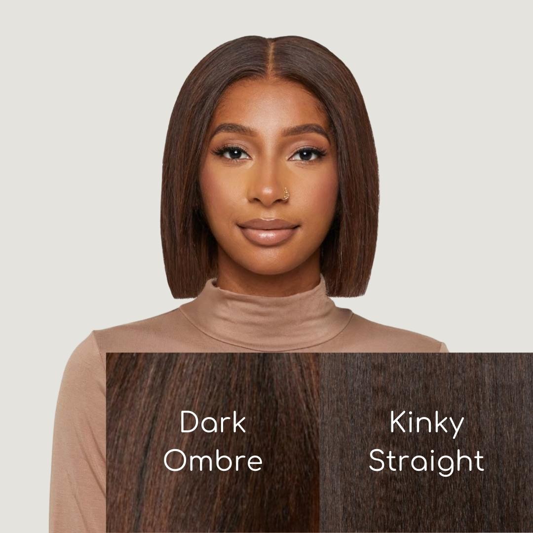 Kinky Straight HD Lace Wigs (Semi-Custom)