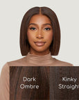 Kinky Straight HD Lace Wigs (Semi-Custom)