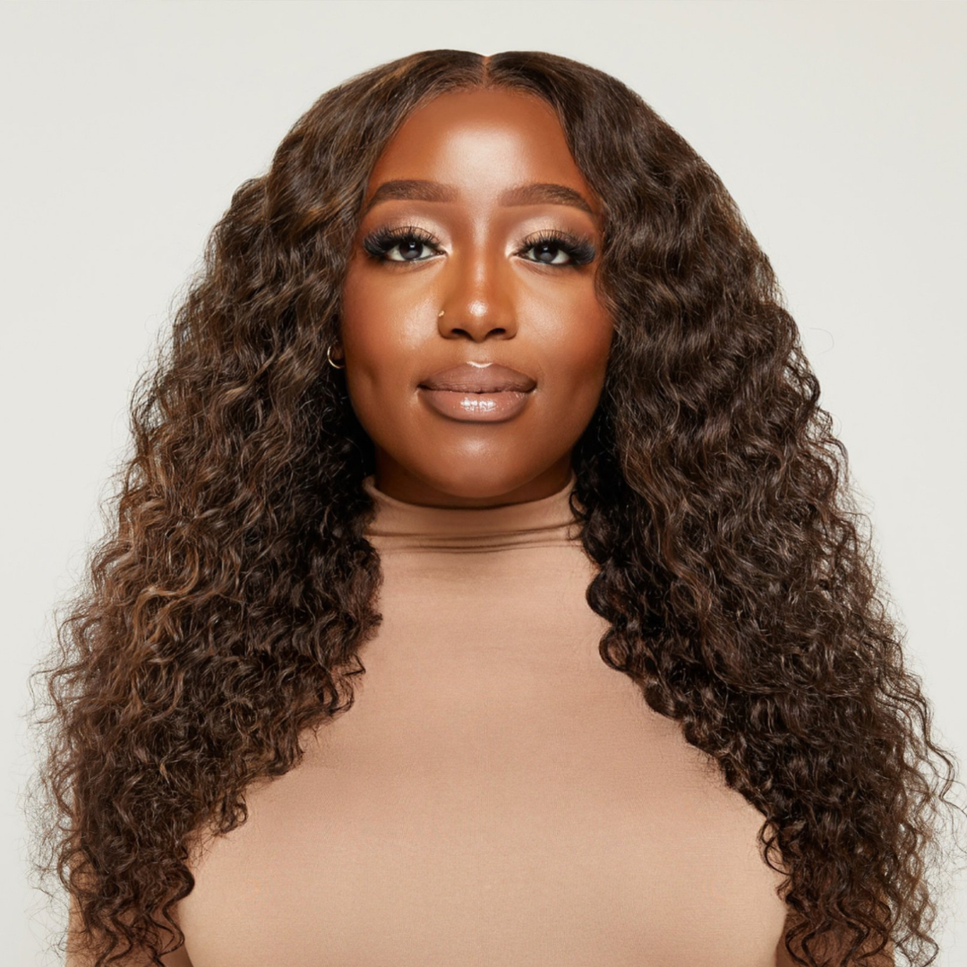 Very Wavy 5X5 HD Lace Closure Wig in 18"