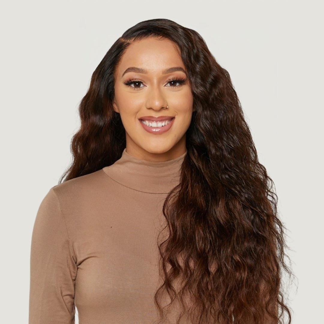 Natural Black Wavy HD Lace Wigs