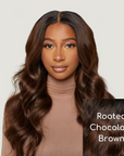 Natural Black Very Straight HD Lace Wigs