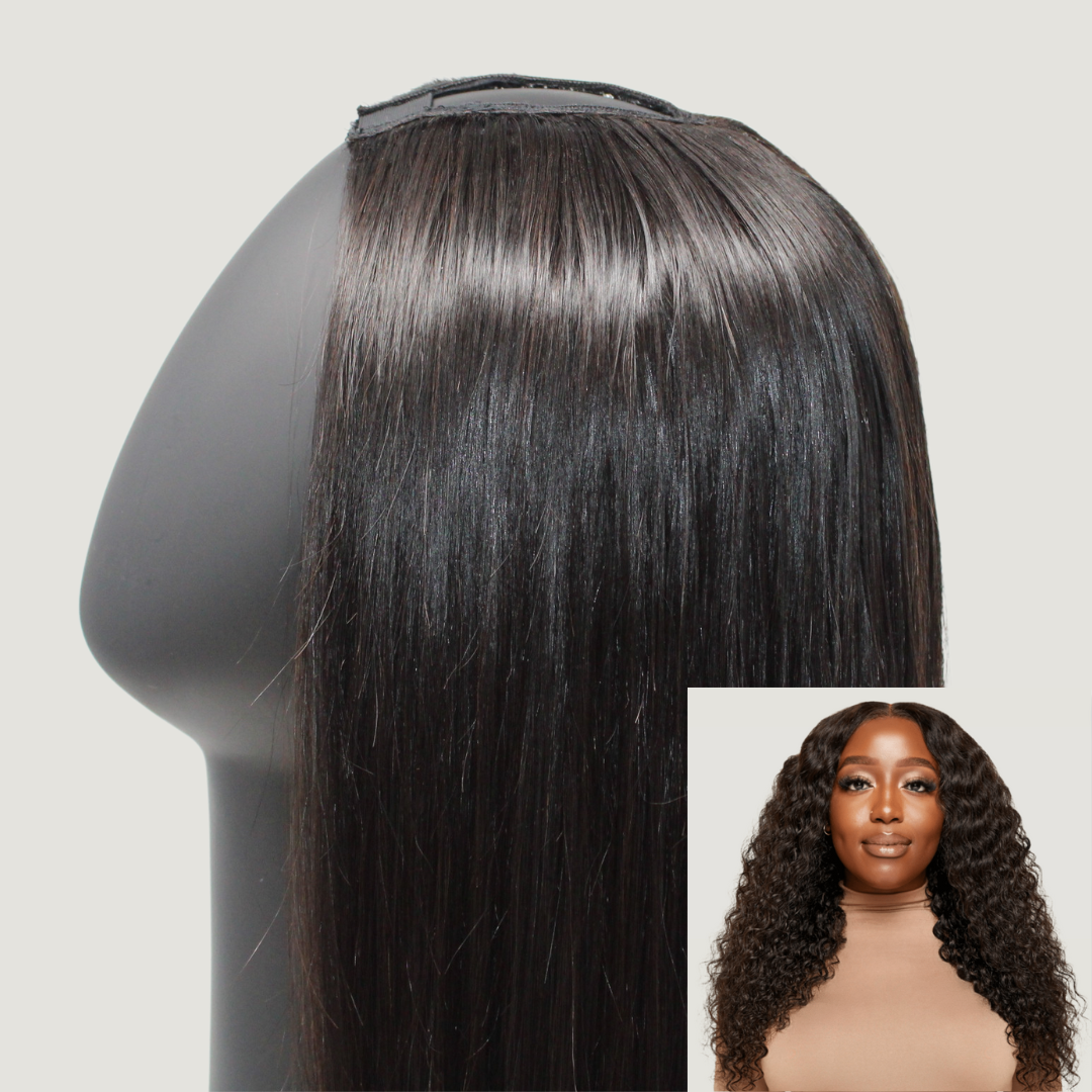 Very Wavy V-Part Wig (Semi-Custom)