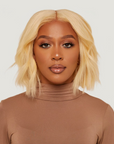 Platinum Blonde HD Lace Wig in 10"